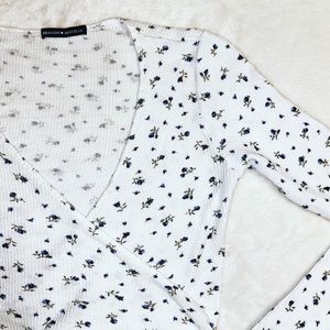 Brandy Melville wrap shirt